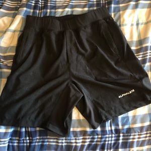 Aphalete Active Shorts - Black Large